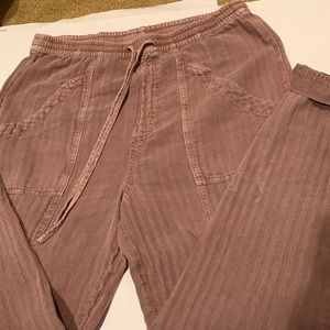 Free People Dusty Rose Wide Leg Pants
